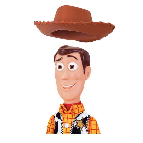 Disney Pixar Toy Story 16-In Sheriff Woody pull-string talking Over 30 Saying - Picture 7 of 7